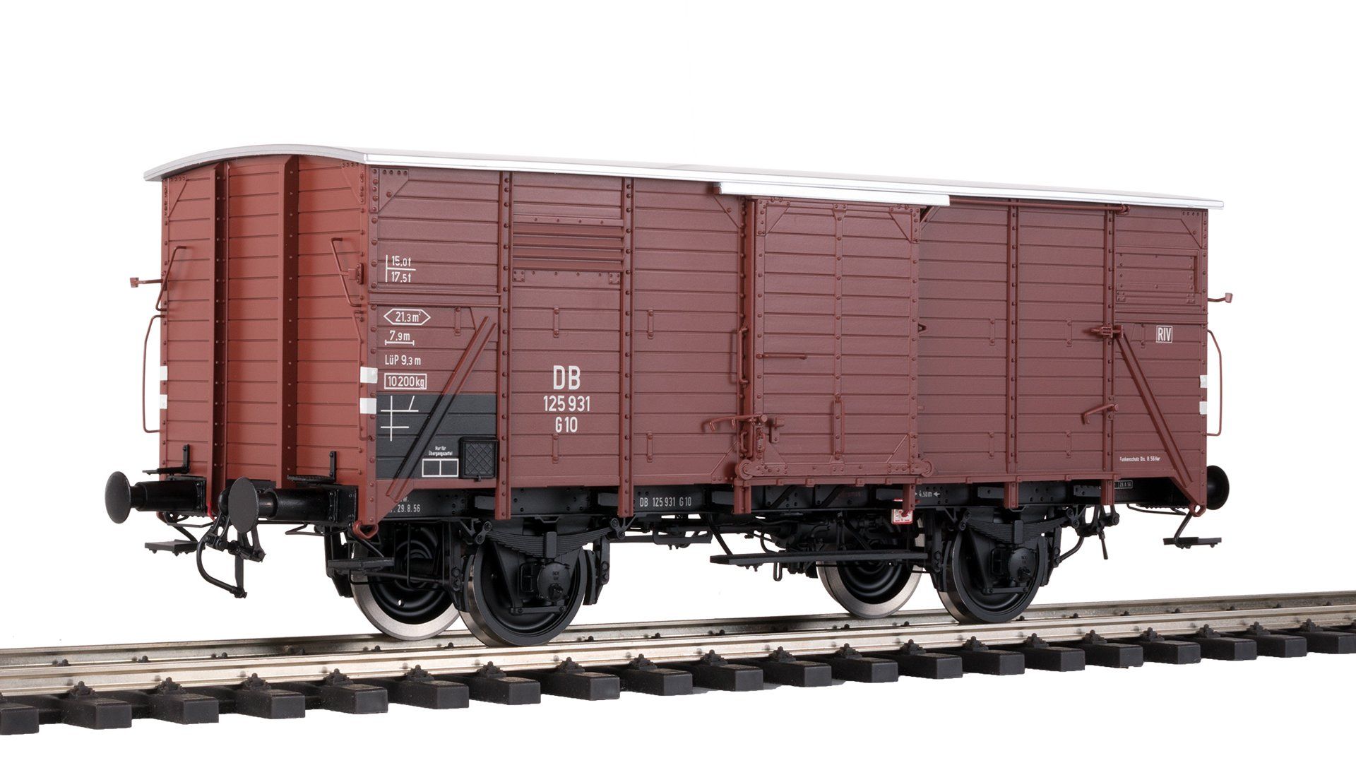 2. Serie, Scheibenräder, Hülsenpuffer, gedrehte Stirnwandprofile, mit Endfeldverstärkung, mit Bremsanlage, gebremst