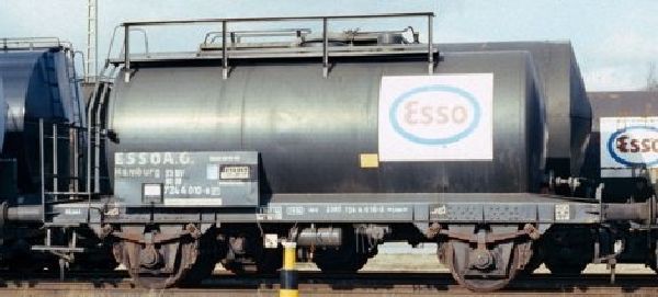 202404B KM1 - Kesselwagen 24m� ESSO DB Ep.IIIb grau - Spur 1