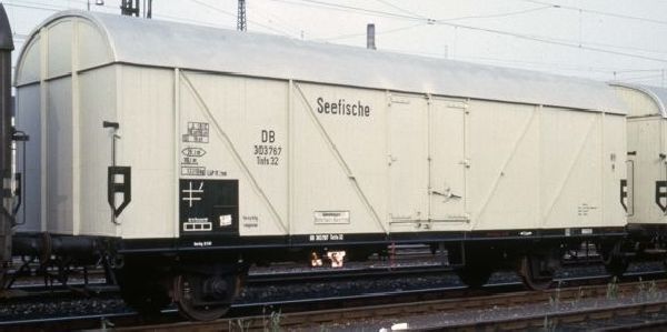 203226B KM1 - K�hlwagen Seefische DB Ep.IIIb weiss - Spur 1