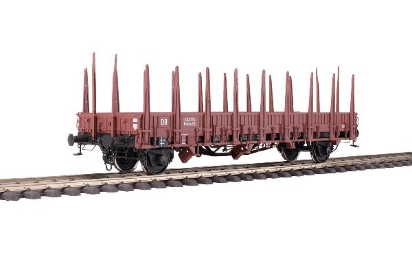 213345 KM1 - Rungenwagen Rmms 33 DB EP IIIb braun FS - Spur 1