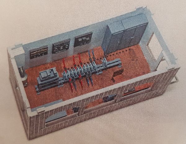 Finescale-Inneneinrichtung Stellwerk, Bausatz