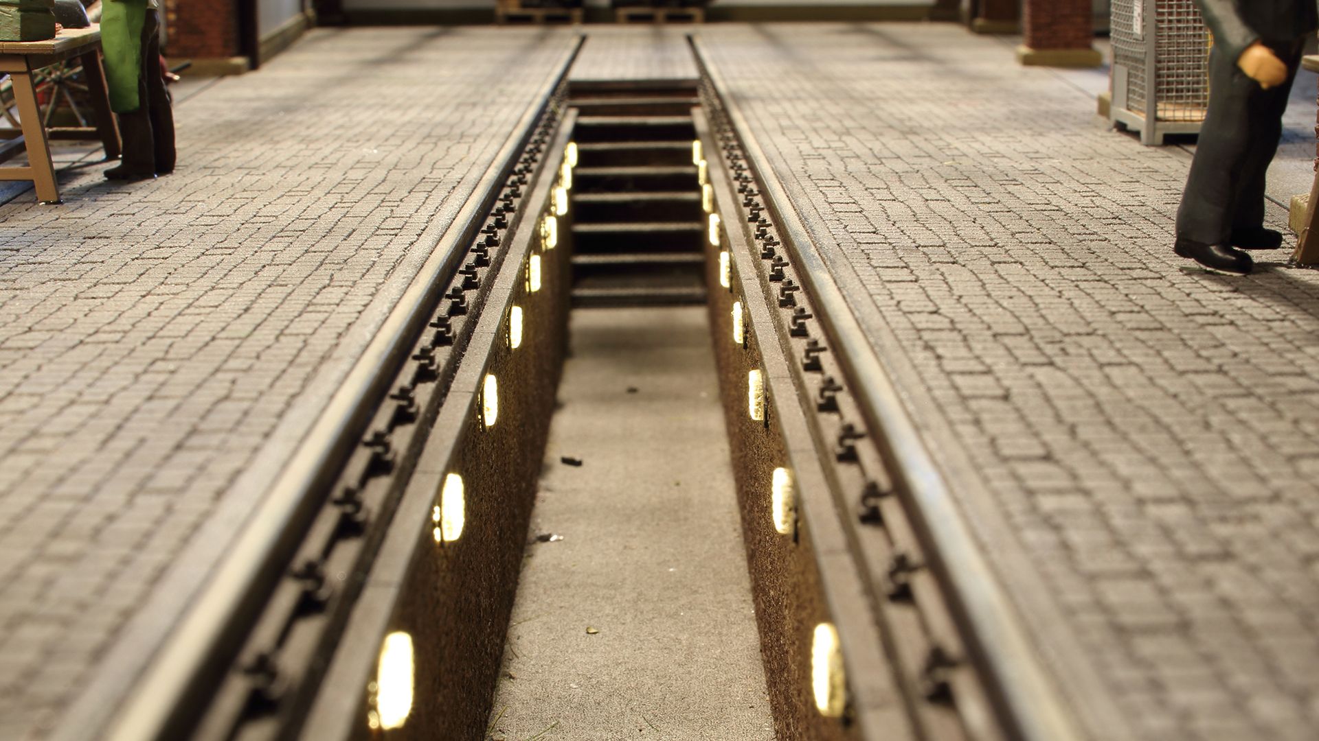 mit LED Beleuchtung als Teilesatz