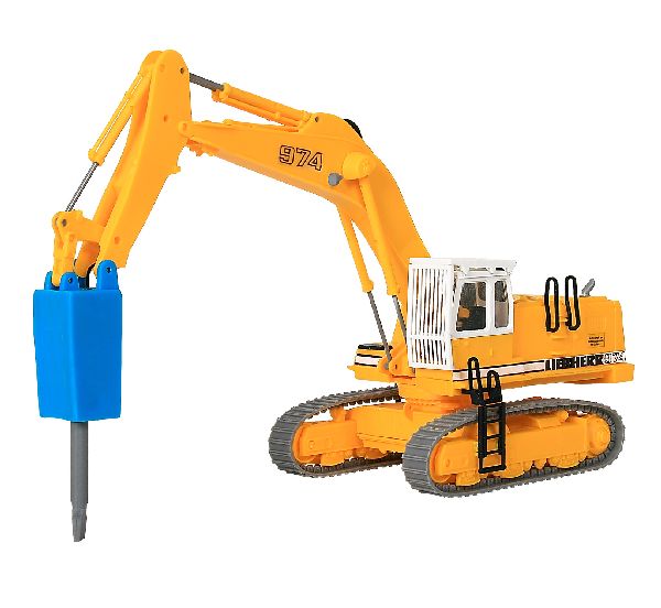 11271 Kibri - H0 LIEBHERR974 m.Schutzkaefig - 1:87
