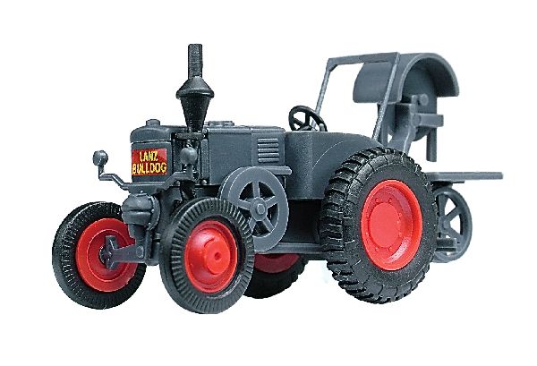 12255 Kibri - H0 LANZ Bulldog mit Bandsaege - 1:87