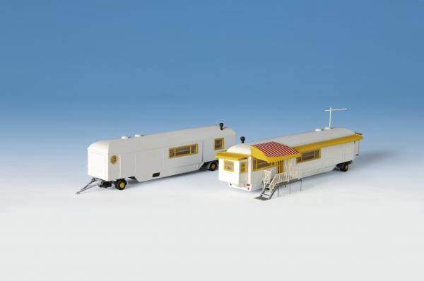 15704 Kibri - H0 Schaustellerwagen, 2 St�ck - 1:87