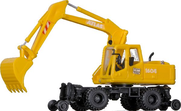 16312 Kibri - H0 ATLAS Zweiwege Bagger - Spur H0
