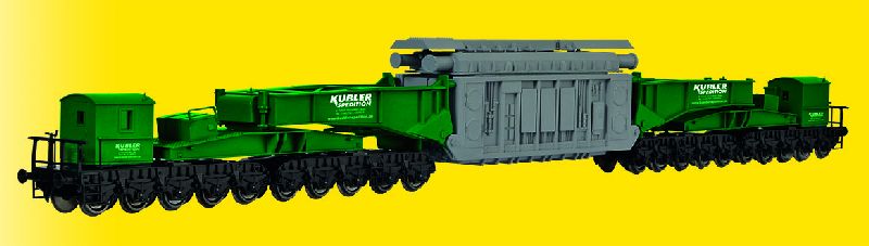 16500 Kibri - H0 MAN Schienentiefladewagen - Spur H0