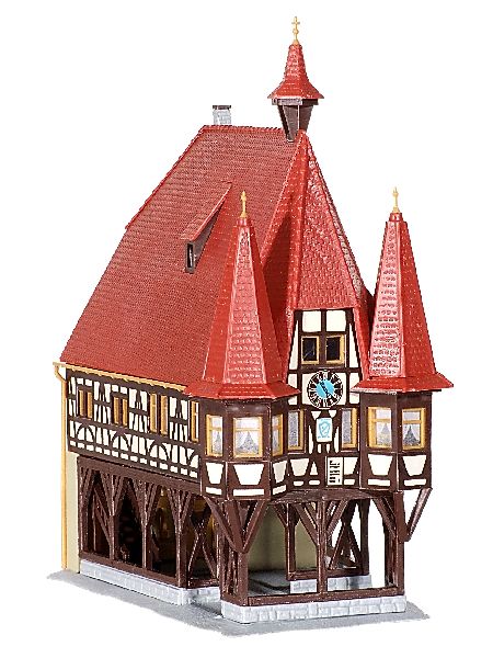 37104 Kibri - N Rathaus Michelstadt - Spur N