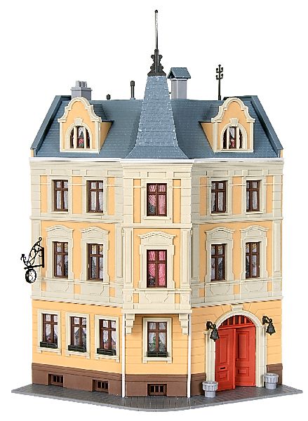 38296 Kibri - H0 Eckhaus am Wochenmarkt - Spur H0