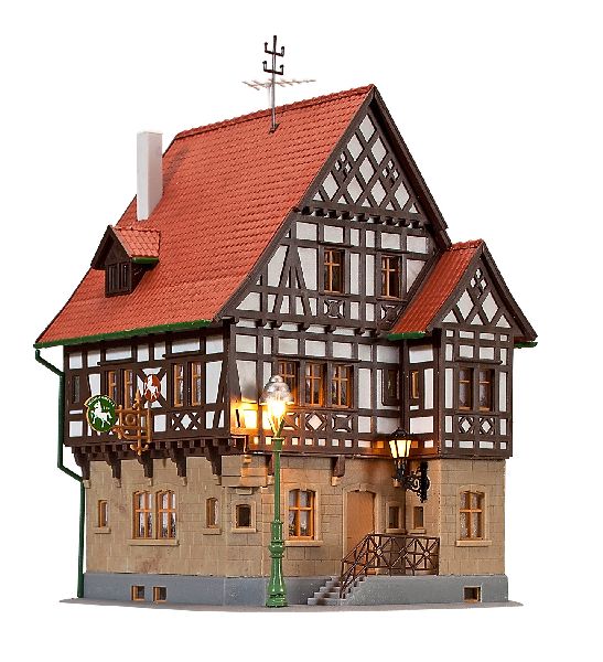 38744 Kibri - H0 Gasthaus Roe�le Markgraefl - Spur H0