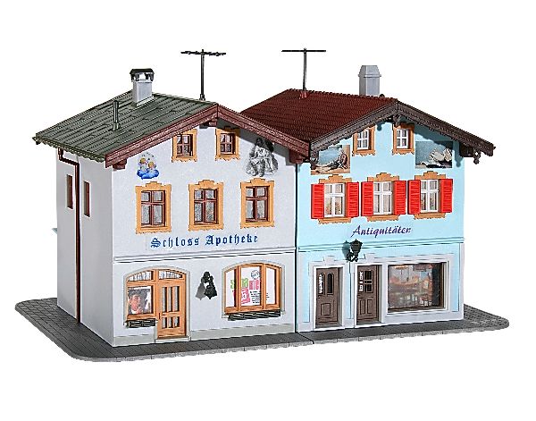 38821 Kibri - H0 Schlossapotheke und Antiqu - Spur H0