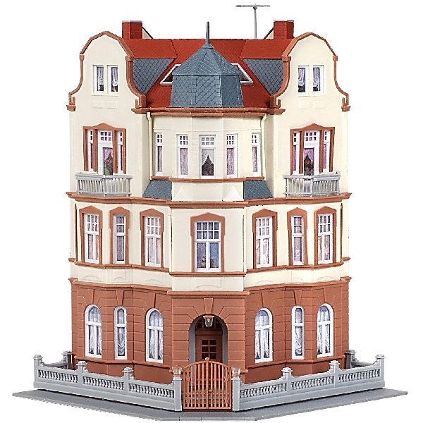 39100 Kibri - H0 Eckhaus Diplomatenvilla in - Spur H0