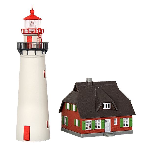 39153 Kibri - H0 Leuchtturm Hiddensee mit N - Spur H0
