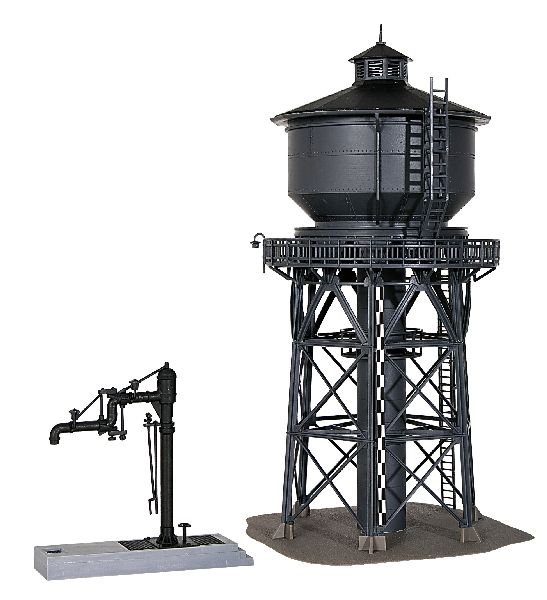 39328 Kibri - H0 Wasserturm mit Befuellkran - Spur H0