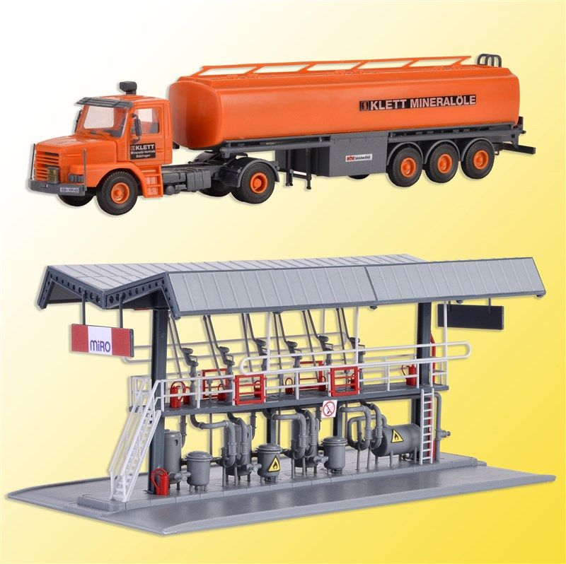 39834 Kibri - H0 MIRO Abf�llstation mit SCA - Spur H0
