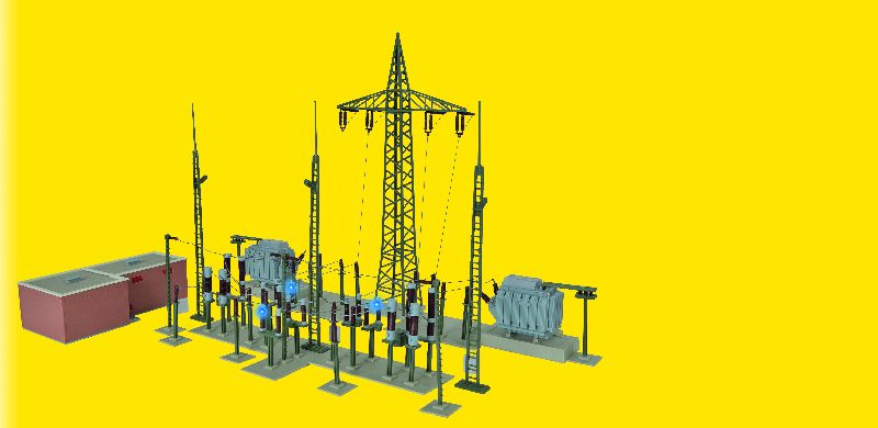 39840 Kibri - H0 Umspannwerk Baden-Baden - Spur H0