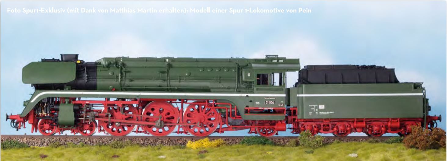 FINESCALE, Rbd Halle, Bw Halle P, Kohle, VESM, Boxpokräder, Giesl-Ejektor, Kurze Domverkleidung, 3x Lampe, Seitenschürze, spitze Rauchkammertür ohne Zentralverschluss, Aufbau grün mit weißer Ziellinie, Räder rot, Bauzustand ca. 1962