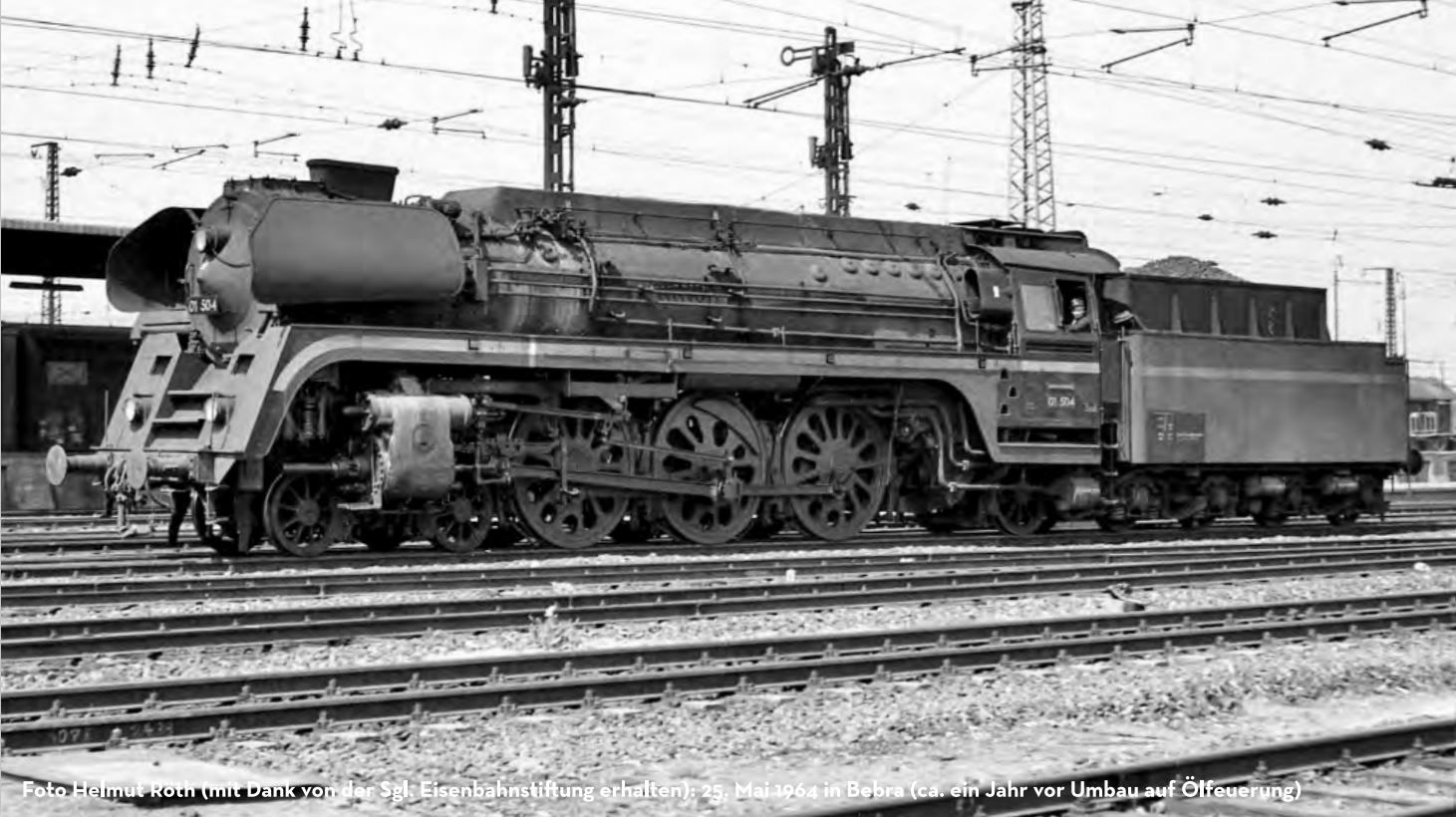 FINESCALE, Rbd Halle, Bw Halle P, Kohle, VESM, Boxpokräder, Giesl-Ejektor, Kurze Domverkleidung, 3x Lampe, Seitenschürze, spitze Rauchkammertür ohne Zentralverschluss, Aufbau schwarz mit weißer Ziellinie, Räder rot, Bauzustand ca. 1964