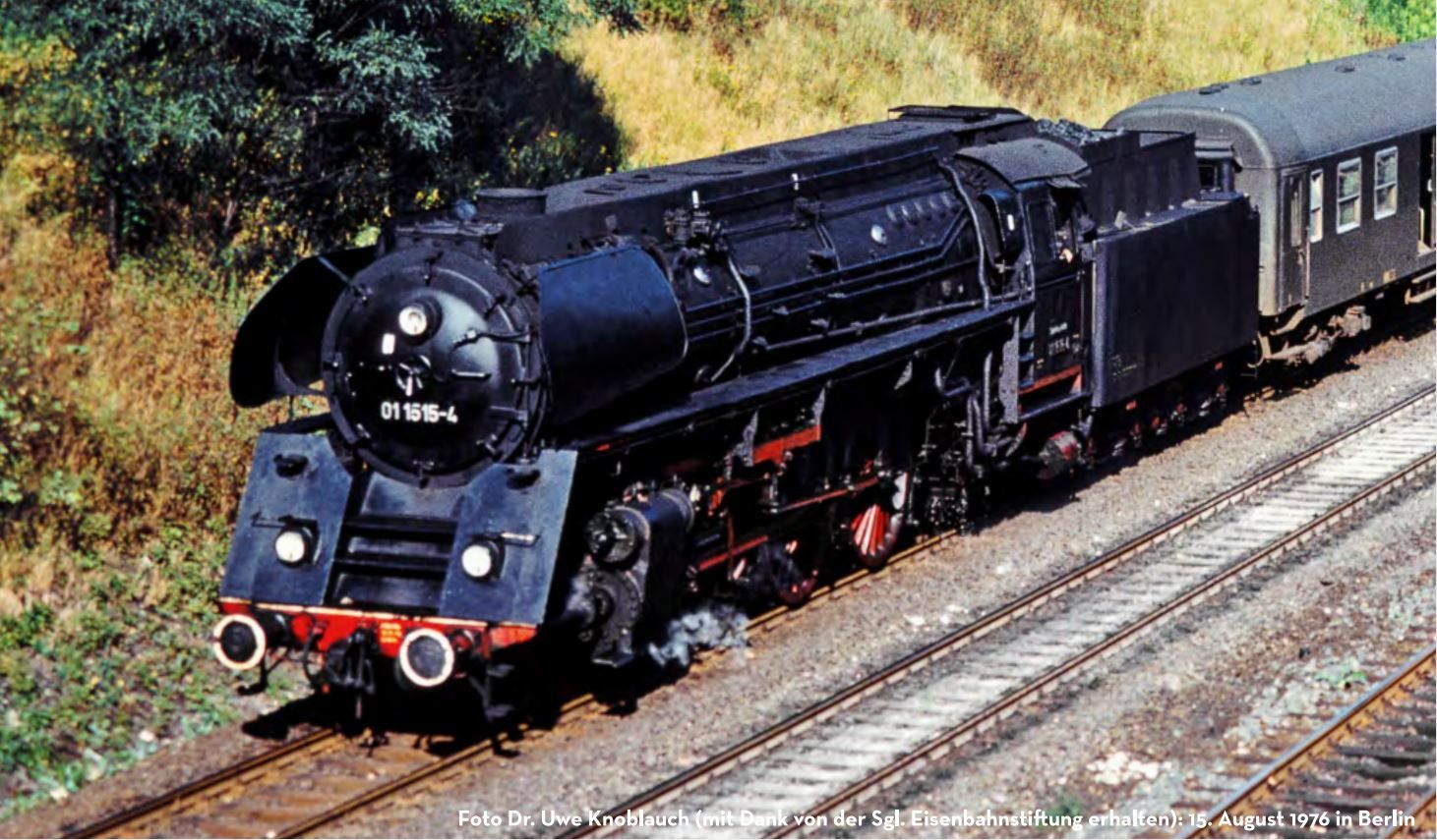 Rbd/Bw Dresden, Kohle, Speichenräder, Rundschornstein, Lange Domverkleidung, 3x Lampe, Flache Rauchkammertür mit Zentralverschluss, Aufbau schwarz, Räder rot, Bauzustand ca. 1971