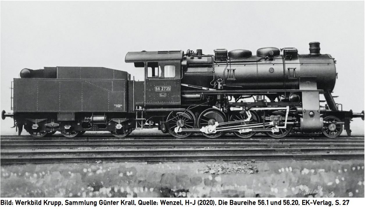 2. Serie, FINESCALE, Deutsche Reichsbahn, Oldenburg Vbf, Vierdomige Version, grün/schwarzer Anstrich, keine Zierlinien, Gewölbte Rauchkammertür, 2 x Petroleum Lampe, Beschilderung Messing, Bauzustand 1923, 1'D h2