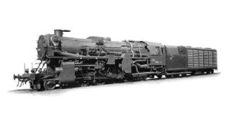 230198 Kiss - Dampfl. BR 52 1967 DRG Kondenstender gra - Spur 1