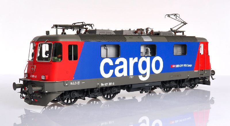 410055.1 Kiss - SBB Re 4/4 II 420 268 Cargo VI E-Lok FS - Spur 0