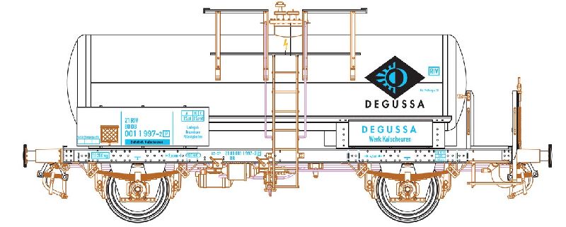 460807 Kiss - Kesselwagen BASF Ep. IV wird nicht produziert - Spur 0