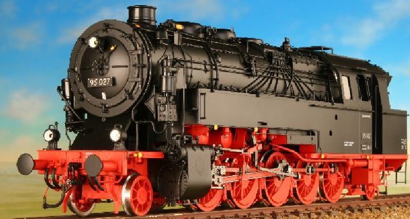 geschweißt, 3 große Laternen m. Triebwerksbeleuchtung,Doppelverbundpumpe, R=1020mm, LüP 472mm, 5,5kg