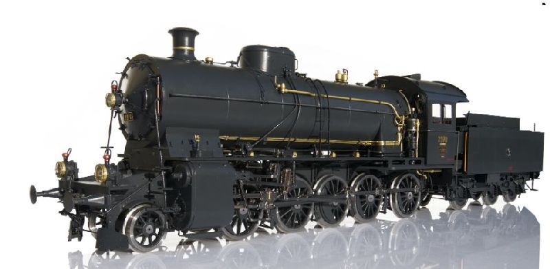 Sondermodell Depot Basel, 1961,ESU-Sound, Rauch und Zylinderdampf getaktet, R=1020mm, LüP 599mm, 8kg