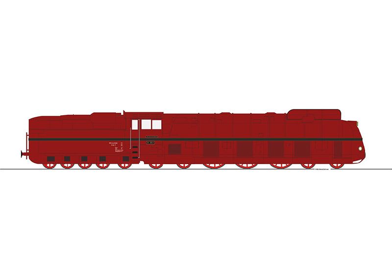 500506.1 Kiss - Dampflok BR 05 002 DRG II schwarz Finescale - Spur 1