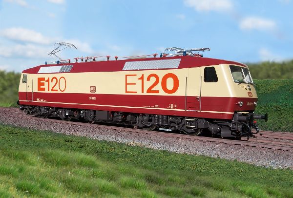 510071 Kiss - E-Lok 120 002-1 DB Vorserie IV beige/rot E 120 - IVA - Spur 1