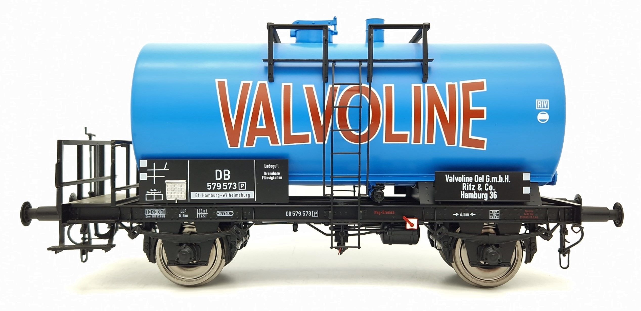 560903 Kiss - Kesselwagen VALVOLINE 579 573 DB III - Spur 1