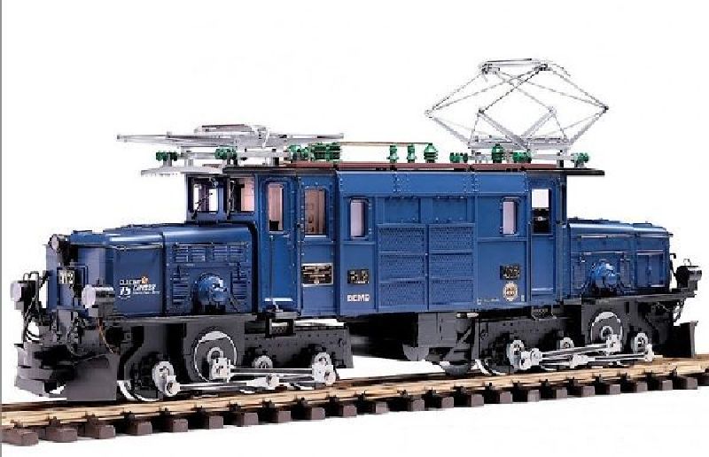 610026 Kiss - RhB Krokodil blau E-Lok Ge 6/6 I 412 - Spur 2