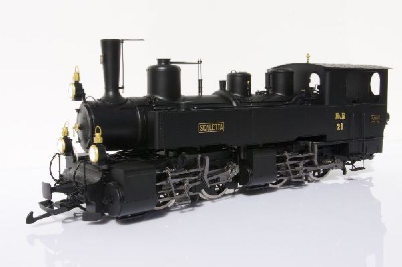 76109 Kiss - Dampflok RhB G 2x2/2 Mallet Scaletta 21 - Spur 2