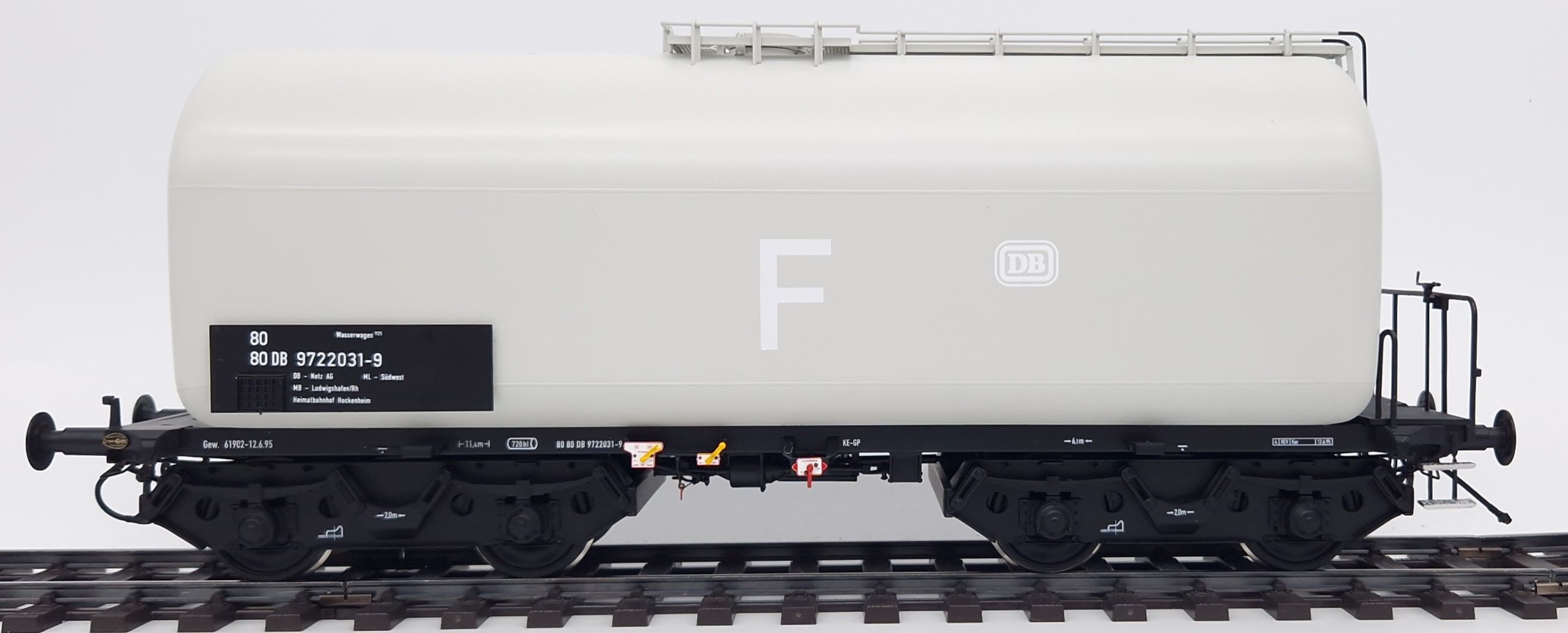 Stationierung Ludwigshafen, Bauart BA 925 Wasserwagen, Wagen ohne Isolierung