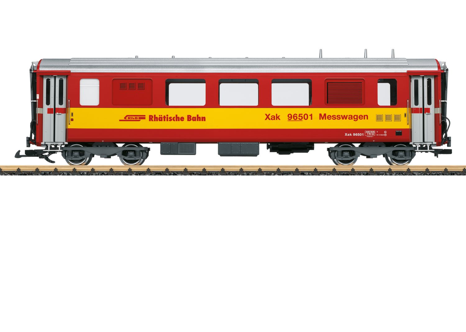 30681 LGB - Funkmesswagen RhB INSIDER 01.2025 - Spur 2m