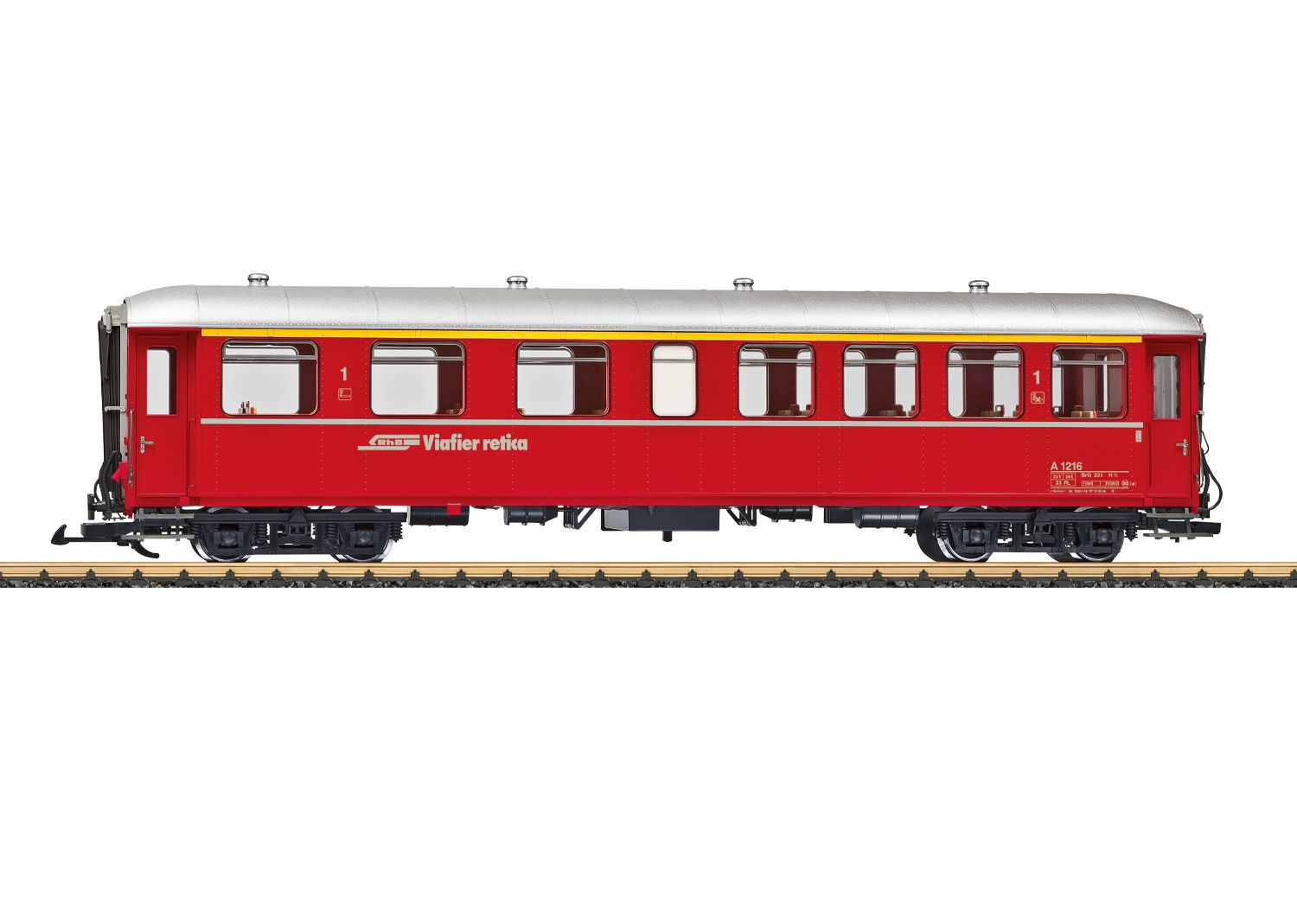 31525 LGB - RhB Schnellzugwagen 1.Kl. A1216 - Spur 2m