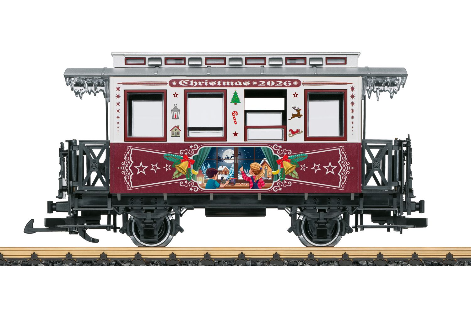 36026 LGB - Weihnachtswagen 2026 - Spur 2m