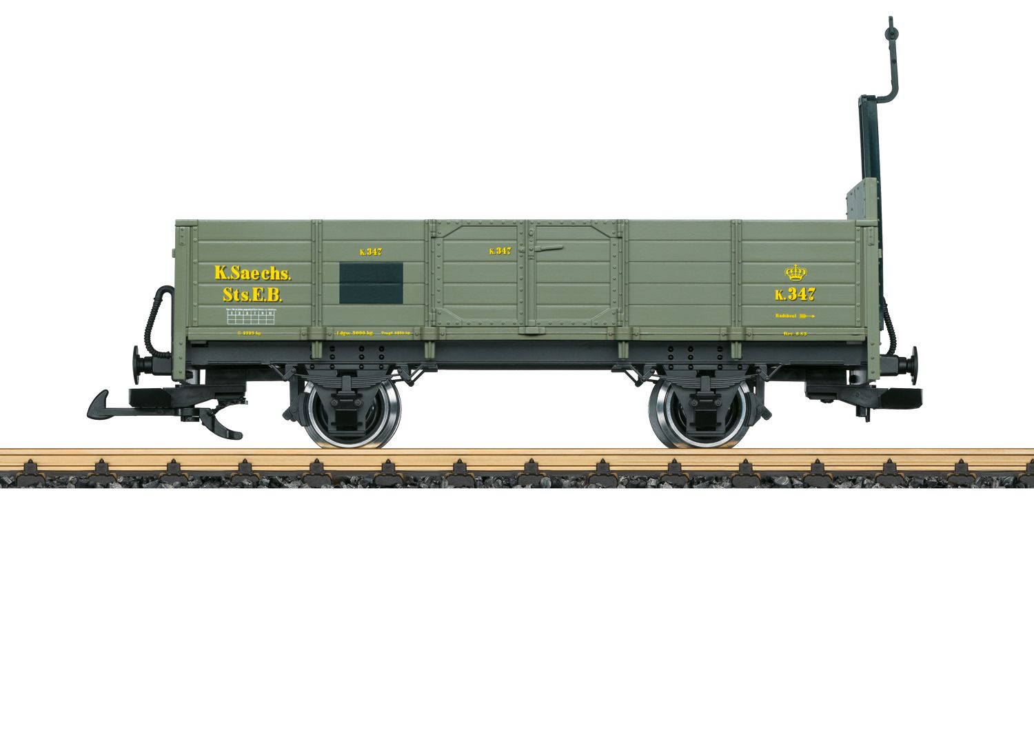 40273 LGB - Off. G�terwagen K.s�.St.E. - Spur 2m
