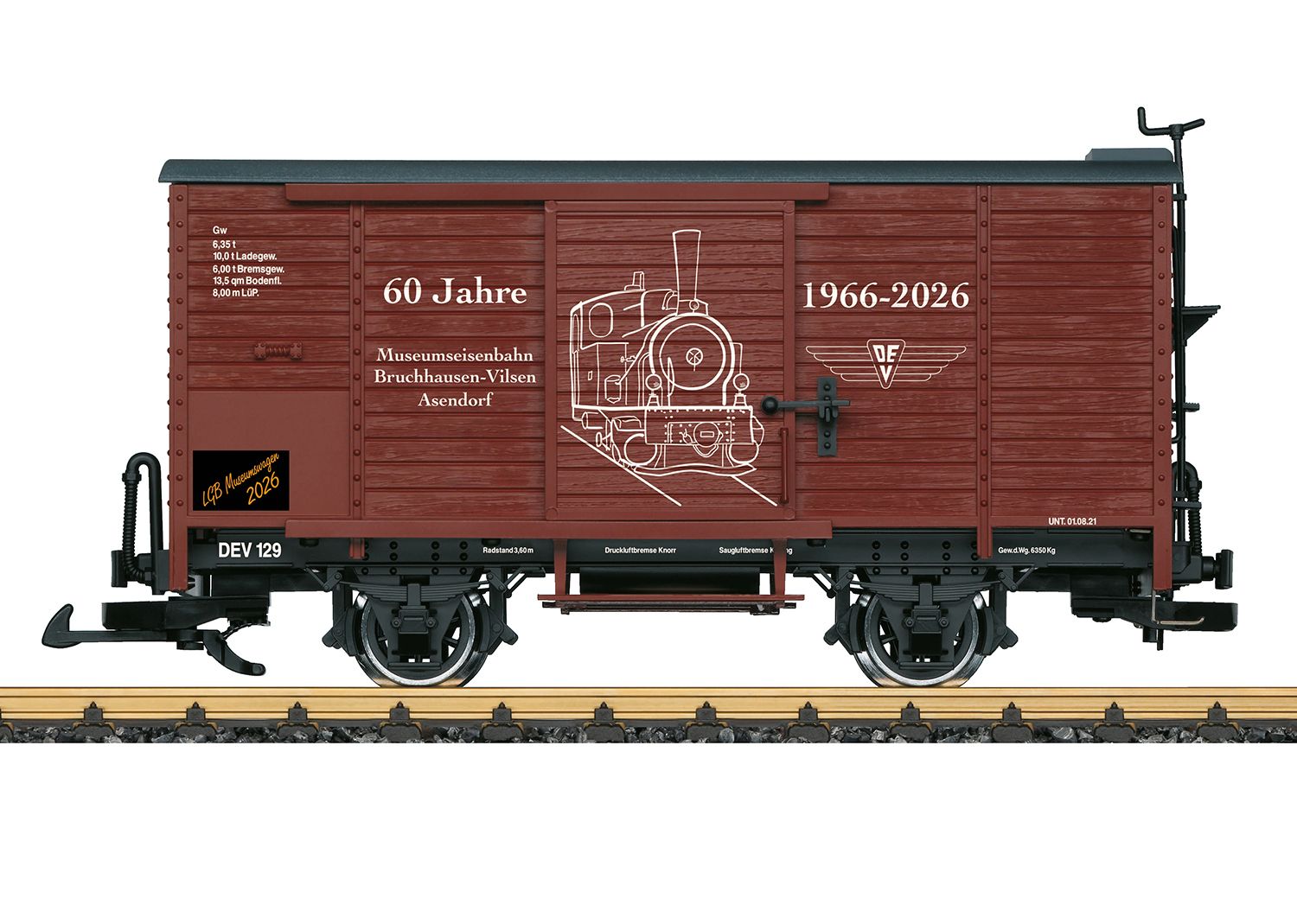 41026 LGB - LGB Museumswagen 2026 - Spur 2m