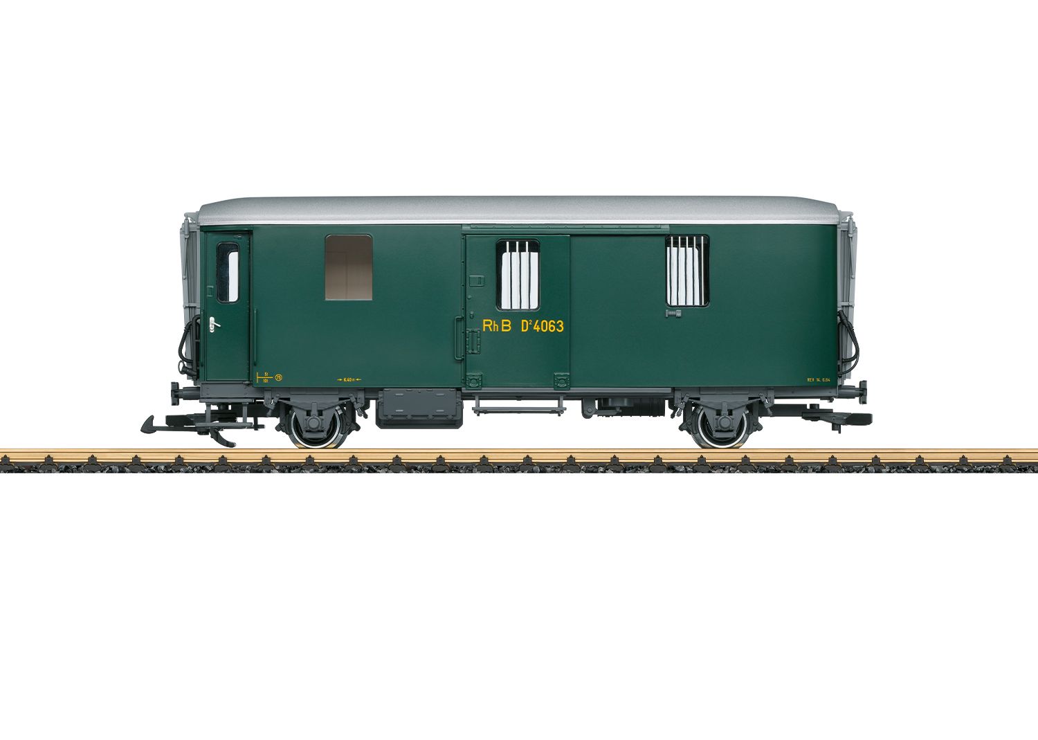 41843 LGB - Gep�ckwagen RhB - Spur 2m