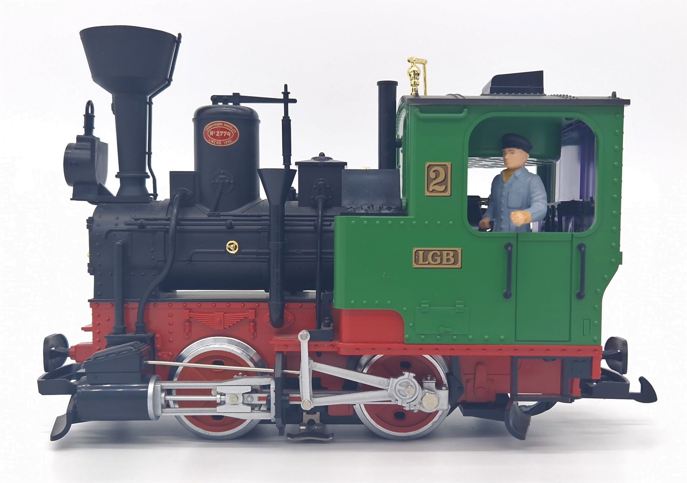 70403.2 LGB - Dampflok 20212 Stainz Nr.2 mit Sound + Rauch - Spur 2m