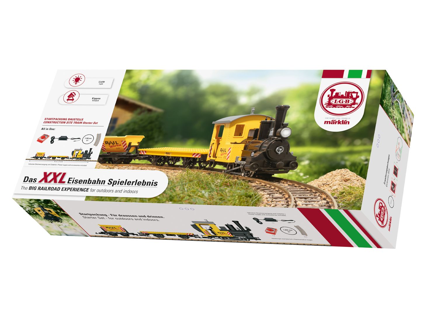 70504 LGB - Startset Baustelle - Spur 2m