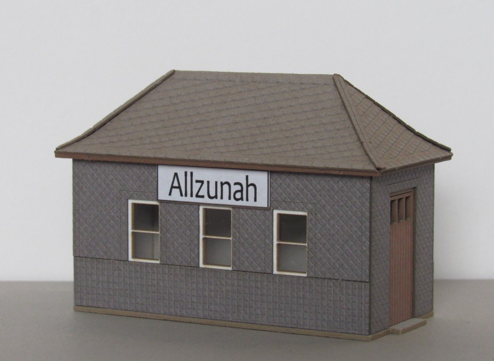 H2001 Laffont - Haltepunkt Allzunah - Spur H0