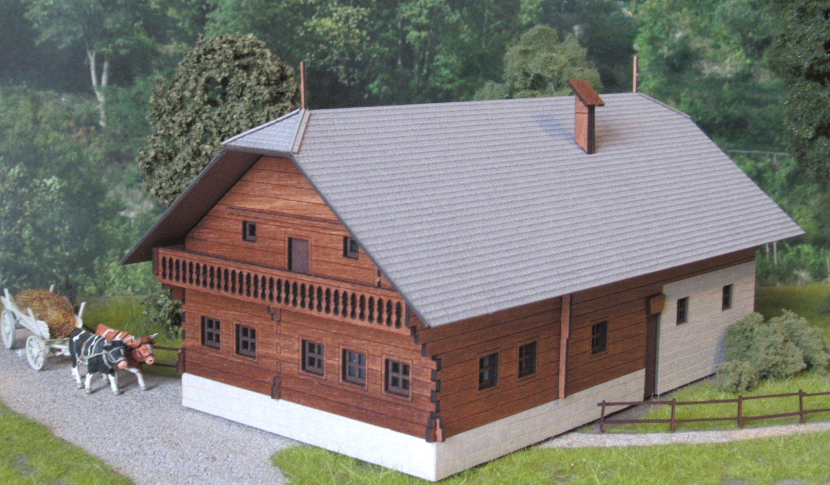 H5001 Laffont - Bergbauernhof - Spur H0