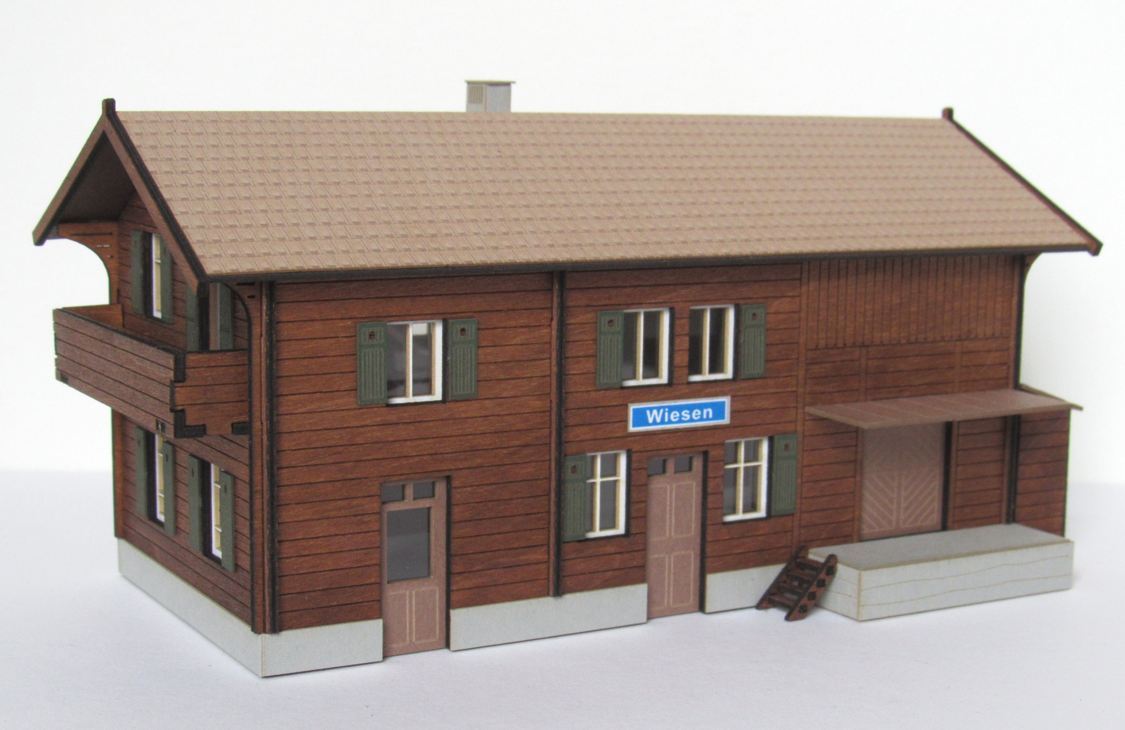 H6801 Laffont - Bahnhof Wiesen - Spur H0