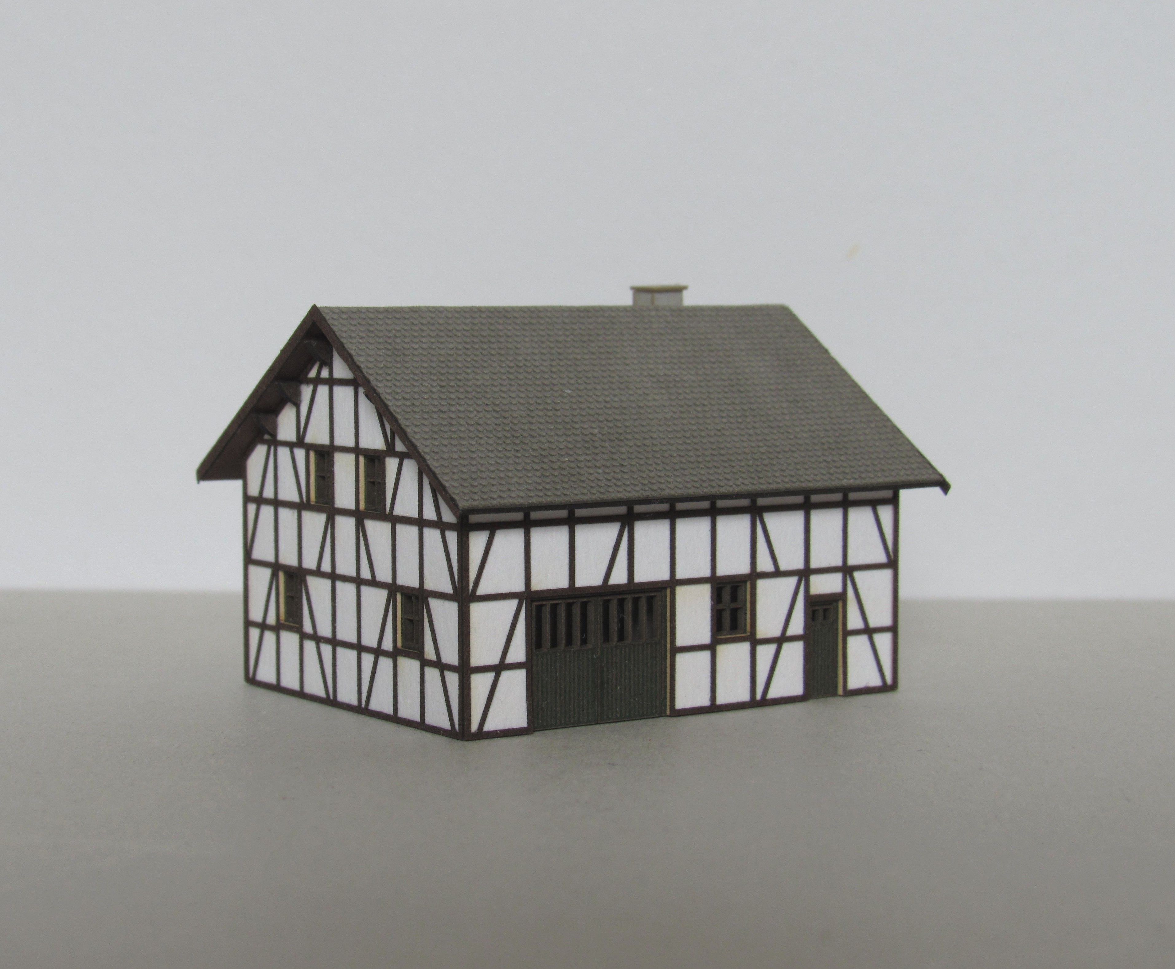 Z501 Laffont - Fachwerk-Bauernhaus verputzt - Spur Z