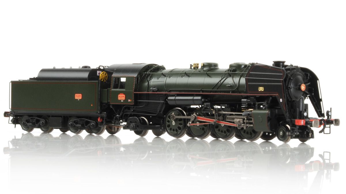 N2063 Lematec - Dampflok 141 R 1155 SNCF gr�n III - Spur N