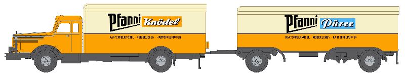 LC3315 Lemke - Krupp Titan H�ngerzug Pfanni - 1:160