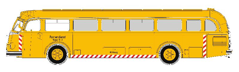 LC3521 Lemke - MB O 6600 Werkstattwagen - 1:160